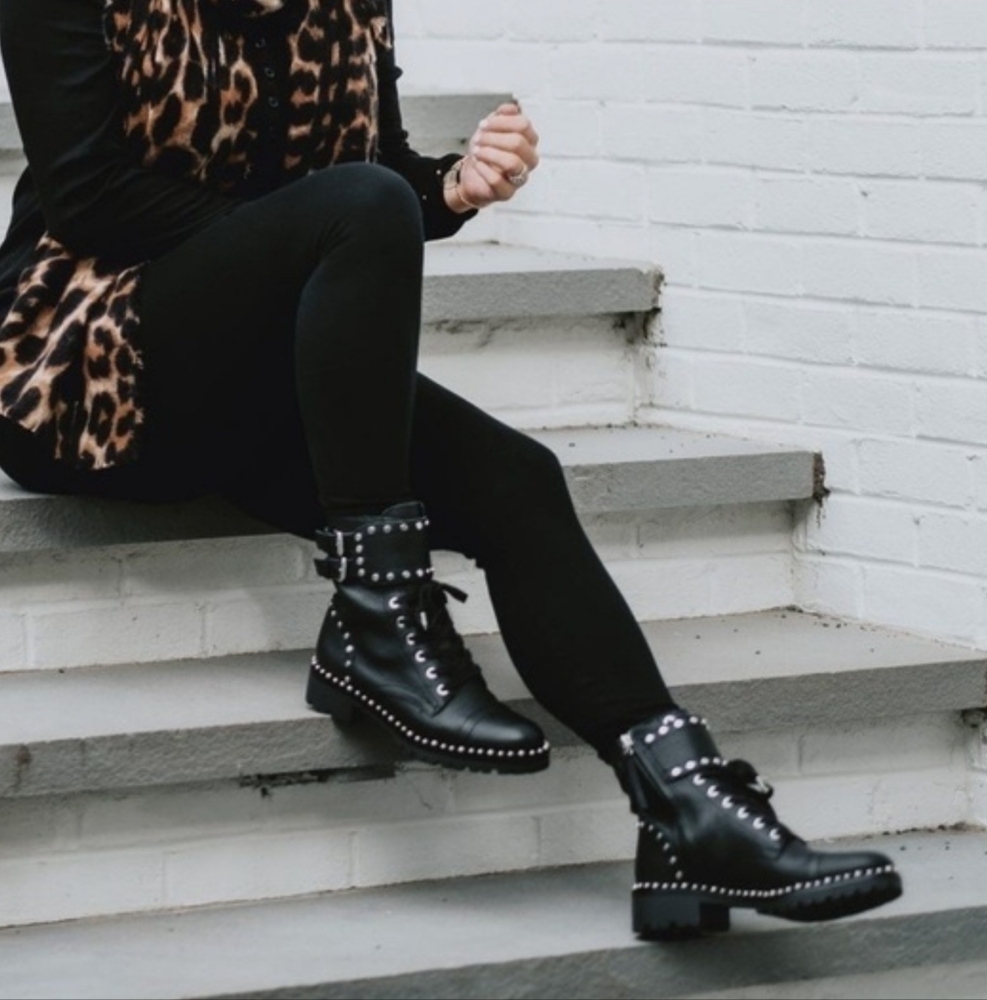 Sam Edelman Jennifer Pebbled Leather Boots